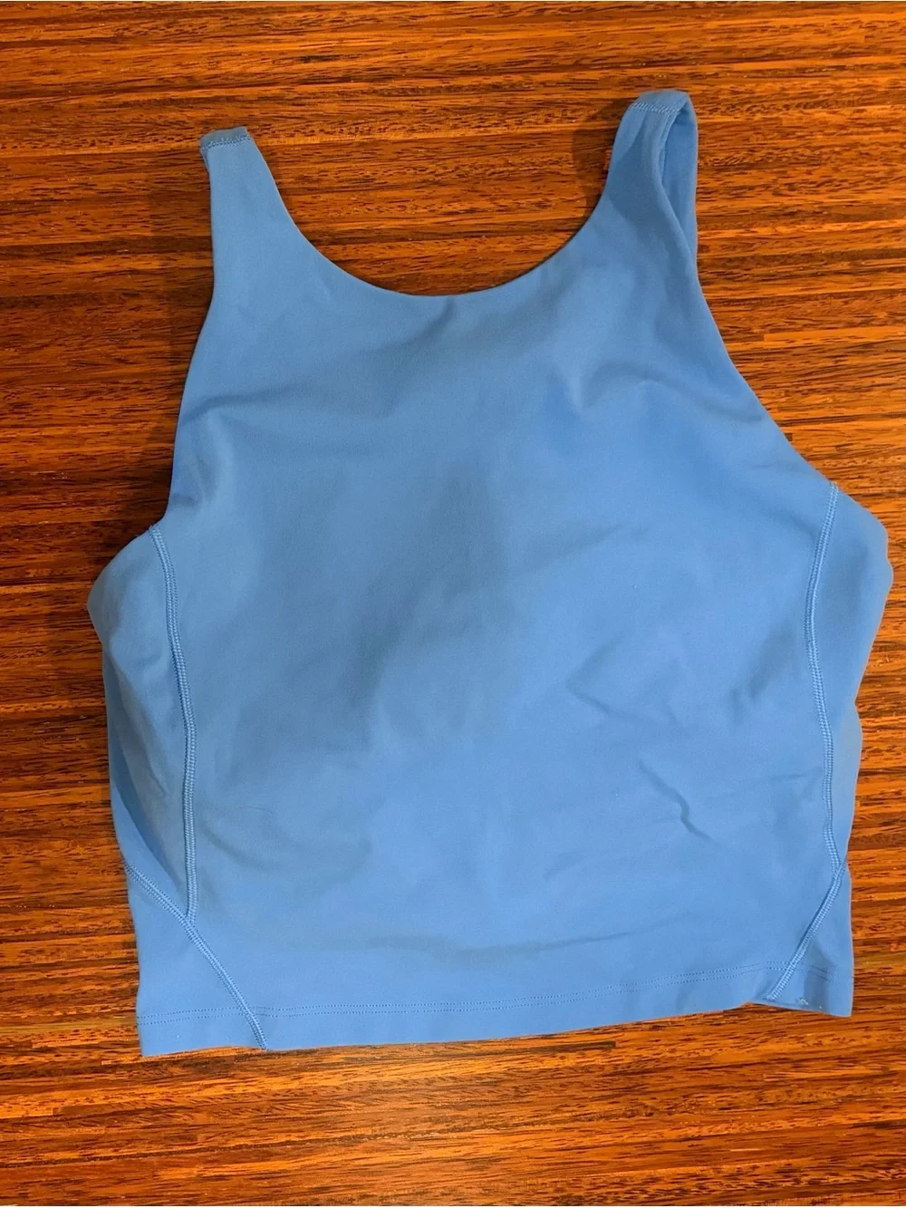 Lululemon Align High-Neck Tank Top Blue Nile size 4 EUC crisp rip tag